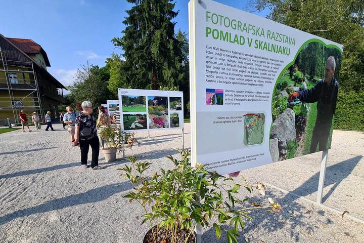 Fotografska razstava Pomlad v skalnjaku