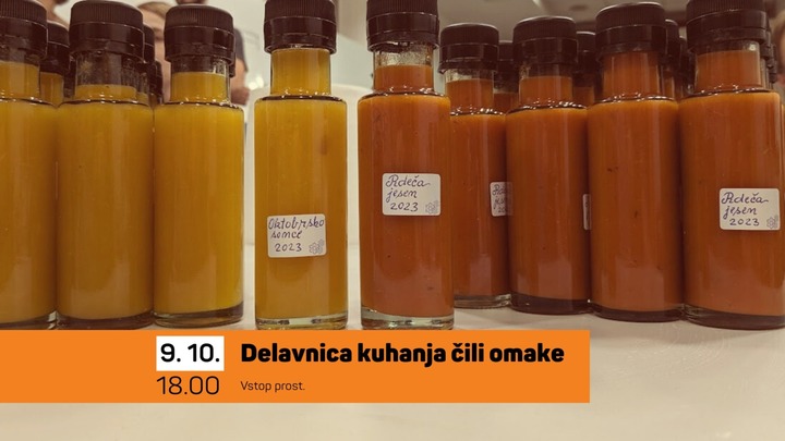 Delavnica kuhanja čili omake