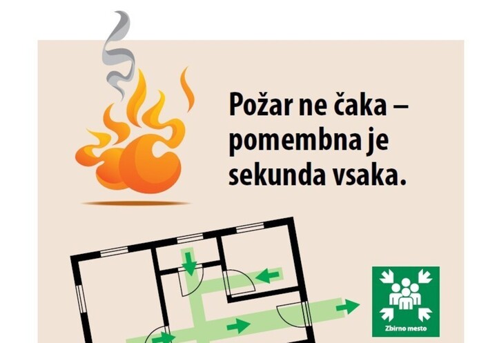Oktober - mesec požarne varnosti 2025
