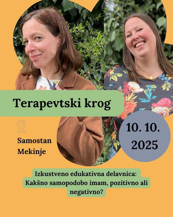 Terapevtski krog: Kakšna je moja samopodoba?