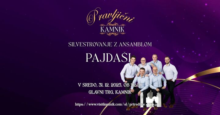 Pravljični Kamnik - prednovoletni koncert: silvestrovanje na prostem s Pajdaši