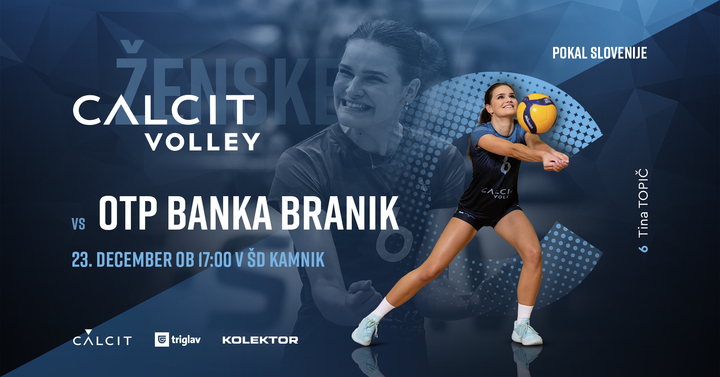 Calcit volley (ž) vs Otp banka Branik