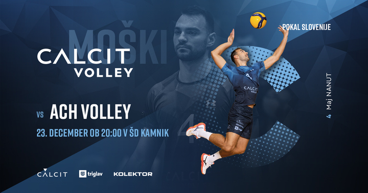 Calcit volley (ž) vs ACH Volley