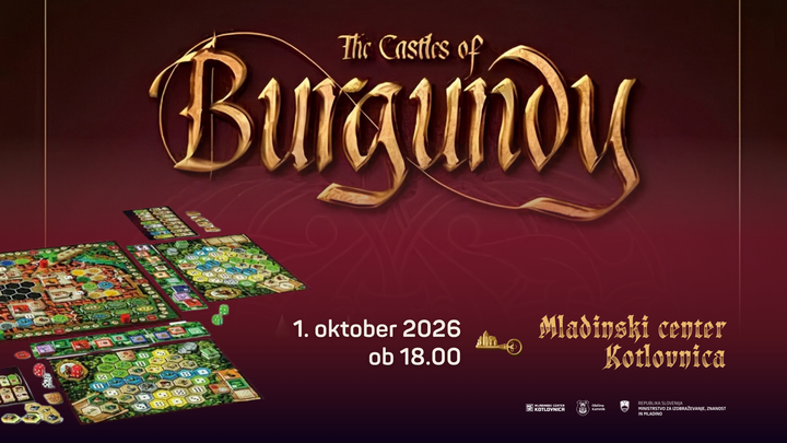 Večer družabnih iger: The Castles of Burgundy