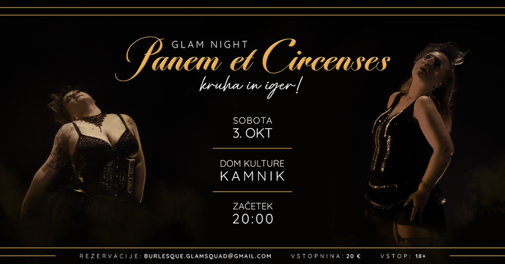 Glam Squad Burlesque: Panem et Circences