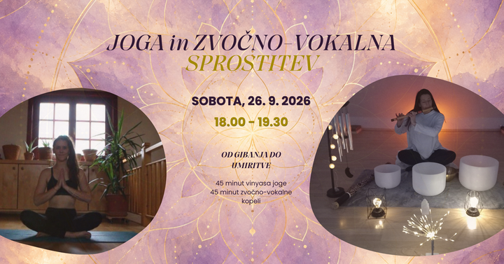 Joga in zvočno-vokalna kopel